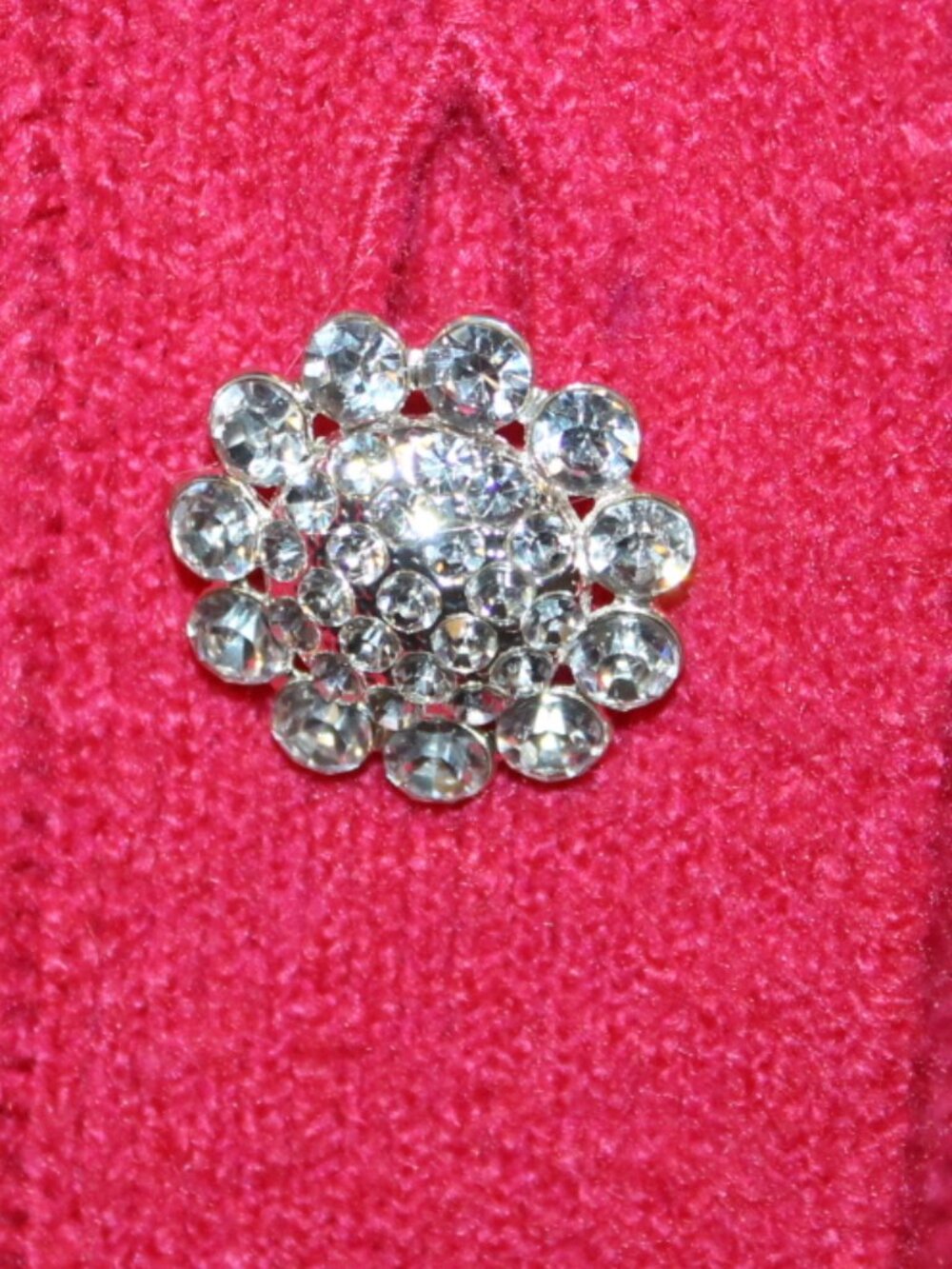 NWT AVA & VIV Bling button cardigan 3X(24/26W) Pretty/Nicely made - Picture 4 of 5